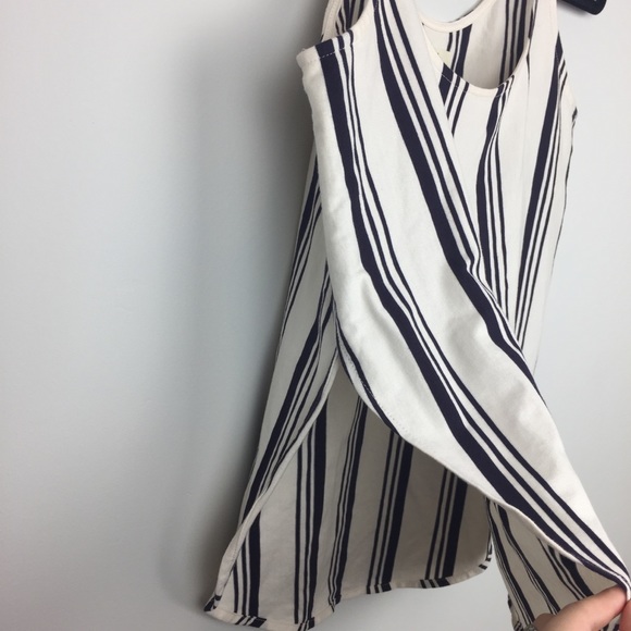 Madewell Singlet Side-slit Tank in Stripe Nautical - Picture 5 of 8